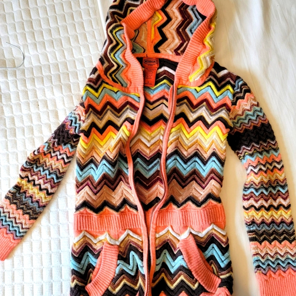 Missoni for Target girls spaceknit Hoodie, Small